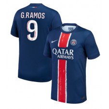 Paris Saint-Germain Goncalo Ramos #9 Hjemmedrakt 2024-25 Kortermet